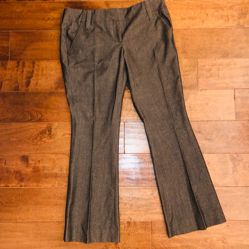 I*N*C International Women’s Pants Gray Sheen